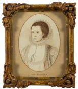 English School 17th Century- Portrait of Lady Anne Clifford, Countess of Dorset [1590-1676],