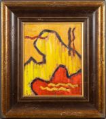 * Clifford Fishwick [1923-1997]- Abstract,:- oil on board, 36 x 29cm.