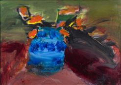 * Margaret Gregory [1927-2011]- A Blue-Pot from Cornwall,
