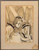 After Marc Chagall - Angel with Sword; Moses, Tablets of Law; Moses, Verve Bible,