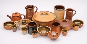 *John Leach [1939-2021] Muchelney Pottery an extensive quantity of domestic stoneware: including