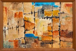 * Brenda Meredith Seymour [1932-2021]- Herbstgefuhl,:- signed and dated 1960,