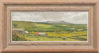 * Jack Seymour 20/21st Century- Zennor; Kelidjack Valley,:- a pair, oils on board, each 13.