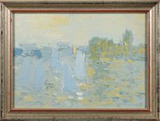 * Bernard Myers [1925-2007]- Hammersmith Reach,