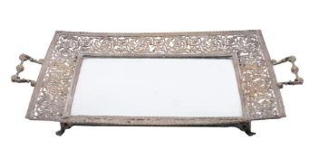 A mixed collection of silver and plated wares: including a silver candlestick,