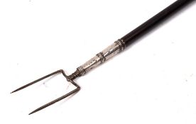 A late 18th Century silver, unhallmarked,