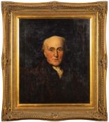 Follower of Sir Thomas Lawrence, 19th Century- Portrait of John Julius Angustein,