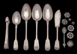 A mixed lot of silver wares and collectables,