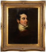 Circle of James Green (British, 1771-1834) Portrait of a gentleman, identified as Mr B. H.
