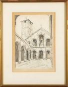 Augustus John Cuthbert Hare [1834-1903]- San Maria della Grazia, Milan; Basillica of San Ambriogio,