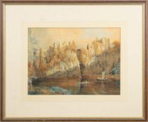 Henry John Yeend King [1855-1924]- Berkshire Cottages,:- signed bottom right watercolour, 34 x 51.