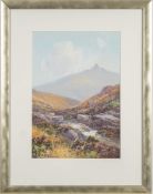 Frederick John Widgery [1861-1942]- Great Links Tor, Dartmoor,:- signed,