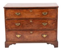 A George III mahogany chest of drawers, circa 1770,