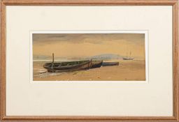 Samuel Phillips Jackson [1830-1904]- Low tide, view across the River Exe above Exmouth,