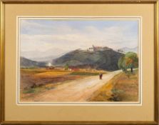 Bernard Walter Evans 1848-1922]- Mougins South of France, Sketch from Nature,