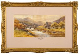 Harold Lawes [1865-1940]- Old Mill at Bedgellert; Loch Achray, Scotland,:- two,