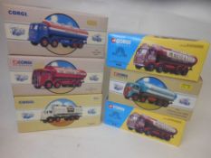 Corgi Classics,: six assorted diecast Tankers: includes,