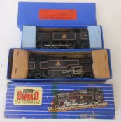 Hornby Dublo, a 3RE EDL17 0-6-2 Tank locomotive No 69567 in BR black livery,