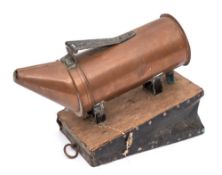 A beekeeper's bellows:,