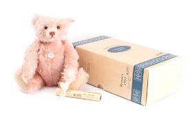 A Steiff 1994 replica 1927 Teddy Rose bear, ear stud, glass eyes,