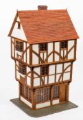 A scale model of the 16th century Merchant House,