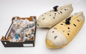 A collection of various loose Star Wars Figures: including Chewbacca,