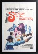 'Sunday In the Country' (1974) single sheet film poster, framed and glazed, subject size 76 x 50cm.