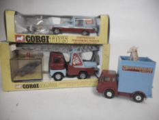 Corgi Major No 1144 Chipperfields Circus Crane Scammell Handyman Cab;