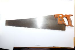 An unboxed Record 044 plough plane: together with two tenon saws, a brace with bits,