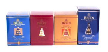 Four boxed bottles of Bells Whisky: (4)