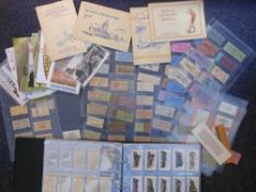 Taddy, Players and others: an album of assorted cigarette cards including Railway Locomotives,