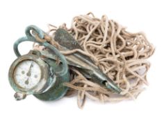 A Walker's 'Excelsior IV' log and rotator: with line (used condition)