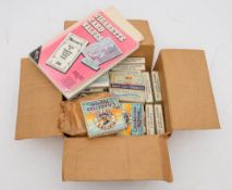 A collection of Player's sets and part sets of cigarette cards in 'Player's Navy' packets: