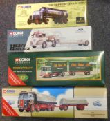Corgi Classics: Set No 16301 Scammell Highwaymen Tanker Set Guinness,