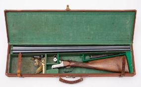 Charles Lancaster. A 12 bore side by side double boxlock ejector shotgun: No.