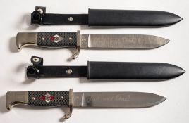 Two reproduction Hilter Youth daggers:(2)