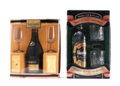 A bottle of Remy Martin Cognac VSOP in presentation glass pack,