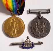 A WWI pair to 'M2-181273 Pte.