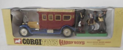 Corgi No 805 Hardy Boys 1912 Rolls-Royce Silver Ghost with Figures, boxed.
