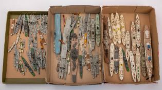 Tri-ang Minic 1/1200th scale waterline ships.