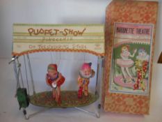 Kuramochi, Japan, clockwork 'Mechanical Marionette Theatre': with celluloid figures,