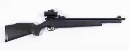 A Webley Rebel .177 calibre underlever air rifle: serial number 'A080516'.