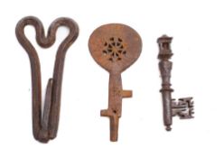 An French Lantern key,