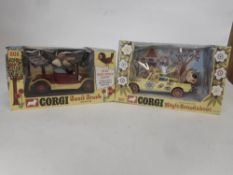 Corgi Comic Toys No 808 Basil Brush and His Car, lacks sound box,