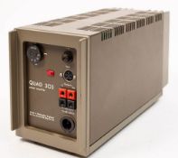 A Quad 34 Control Unit: serial number 022207, together with a Quad 303 Power Amplifier,