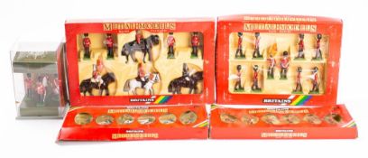Britain's Modern Issues/ Metal Models, Set 7237 'Black Watch Officer Piper & 4 Men',