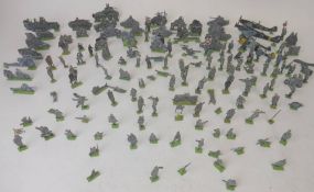 A collection of German flats: depicting assorted German World War Two soldiers,