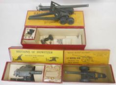 Britains Set No 2064 155mm Gun, Set No 2106 18