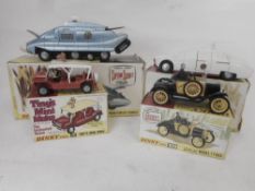 Dinky, No 104 Spectrum Pursuit Vehicle No 105 Maximum Security Vehicle,