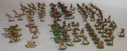 Oki and other 27mm German flats: depicting assorted British World War One soldiers,
